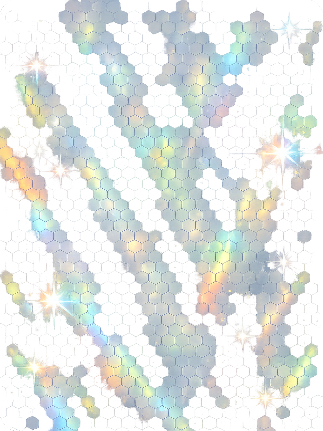 Hex prism holo overlay preview