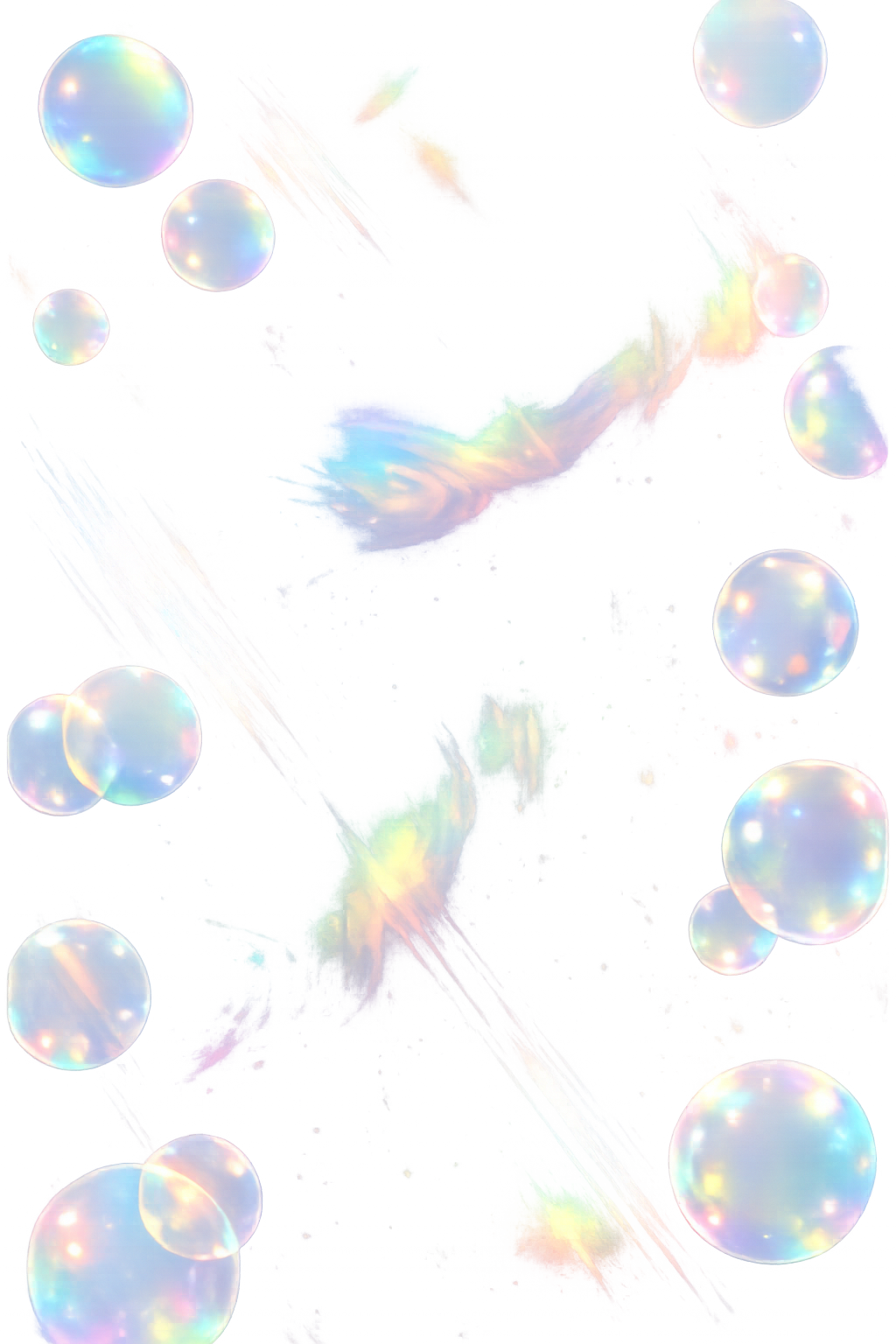 Rainbow holo overlay preview
