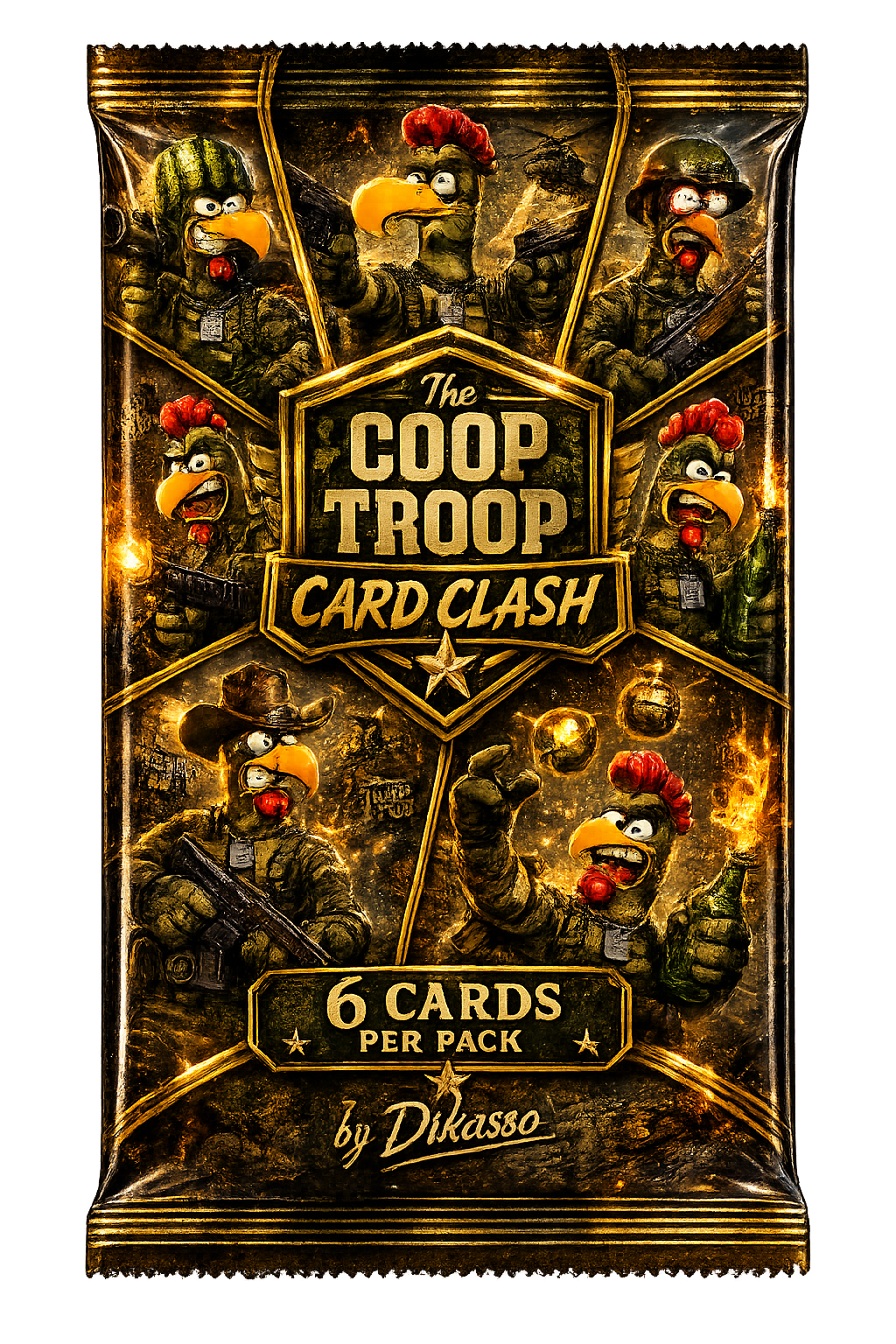 Legends card pack wrapper