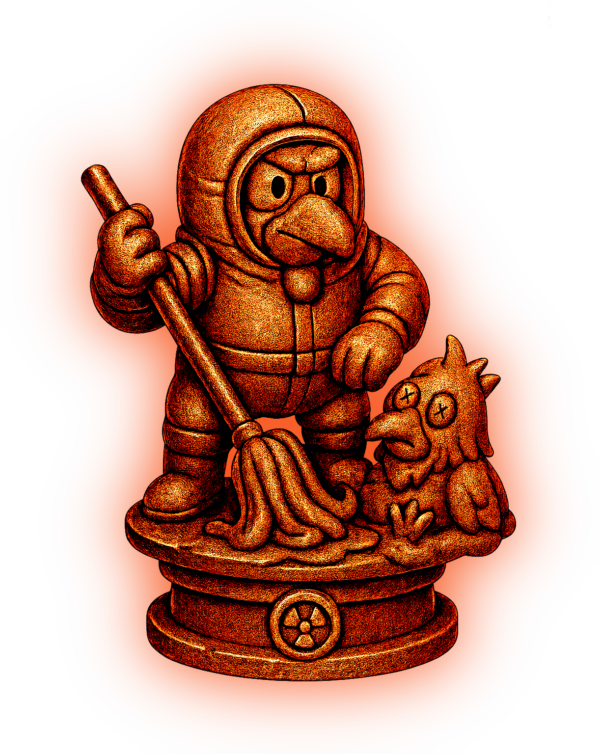 Radioactive Cleaner Bronze