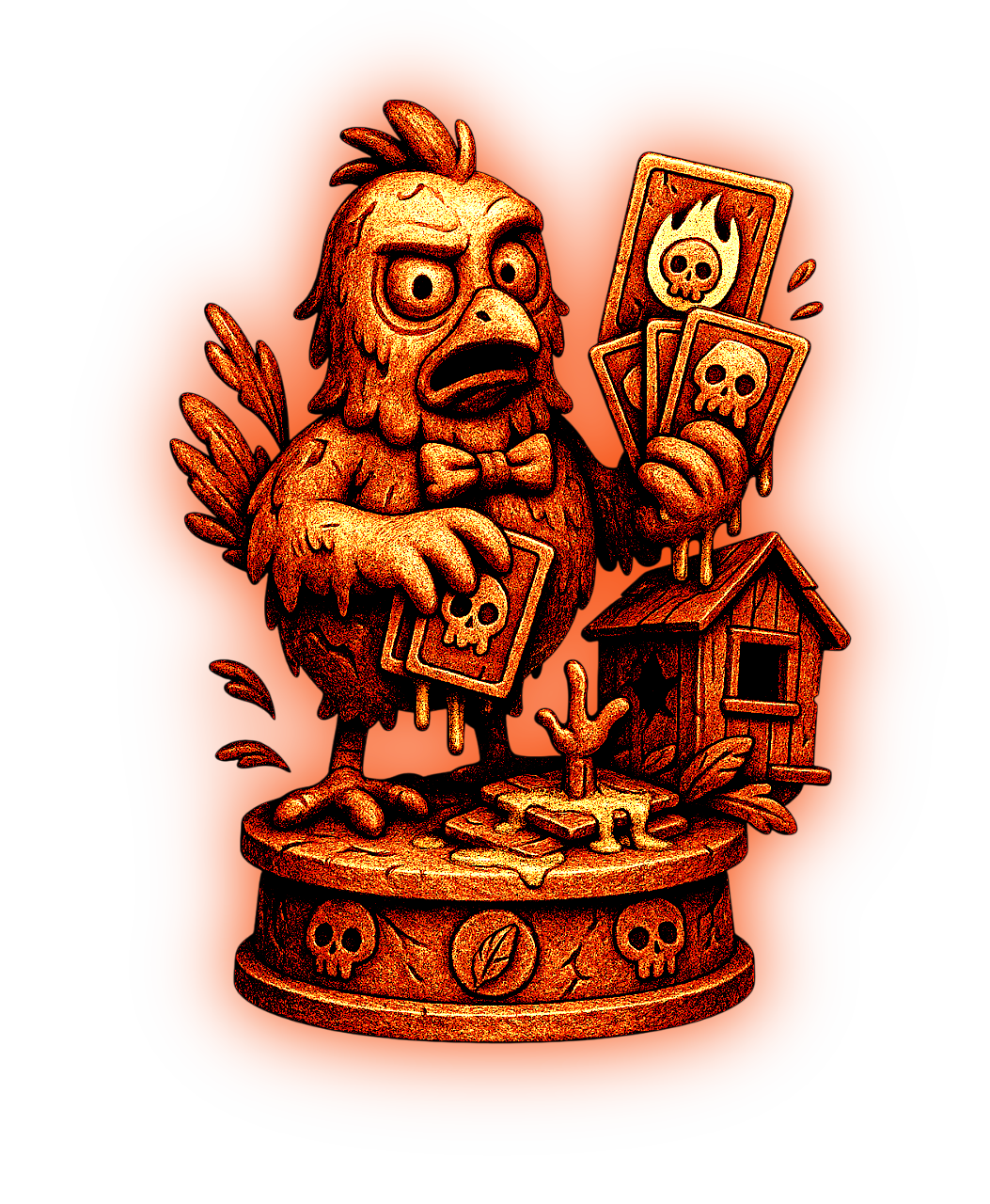Zombie Hoarder Bronze